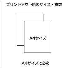 A4で2枚